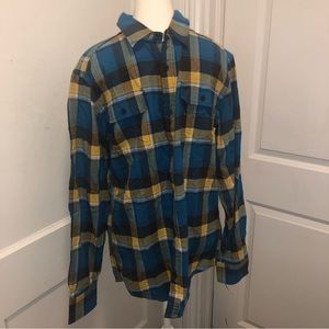 Burton mens button down shirt size medium